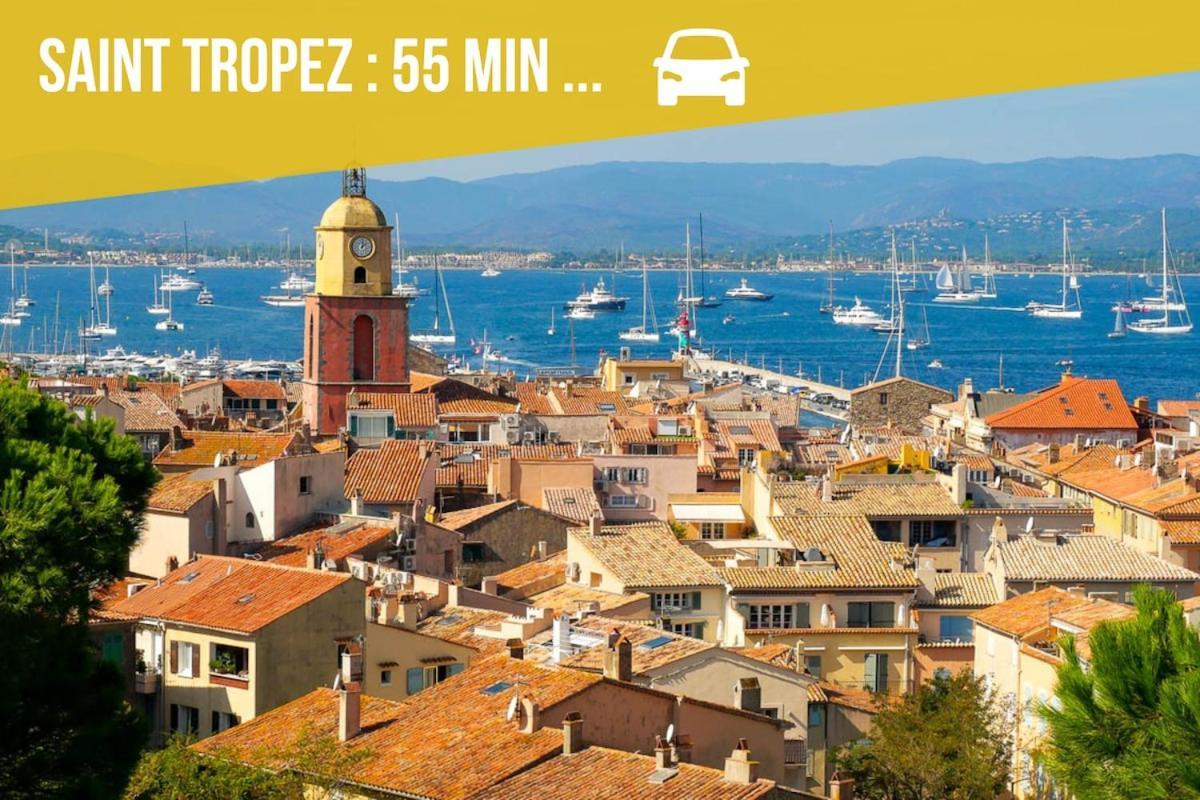 Suite Moulin De La Calade! Vue Tour Hexagonale, Coeur Du Var! Le Luc Eksteriør bilde