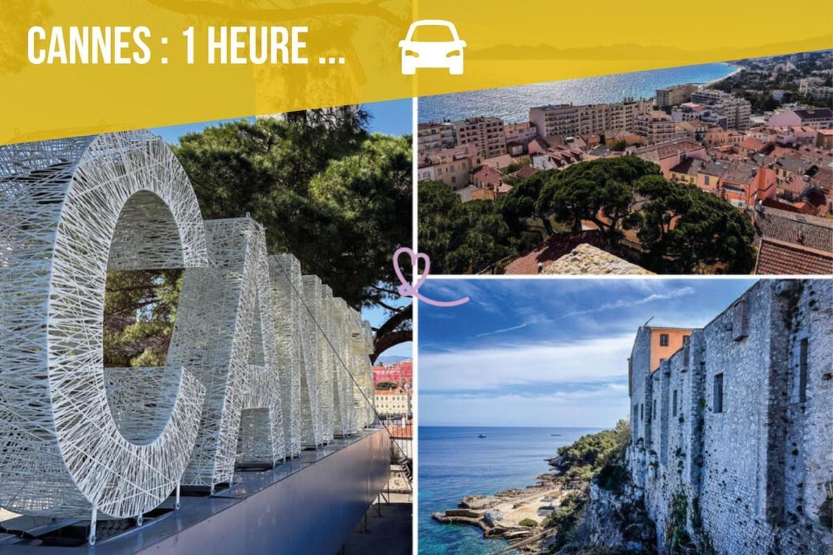 Suite Moulin De La Calade! Vue Tour Hexagonale, Coeur Du Var! Le Luc Eksteriør bilde