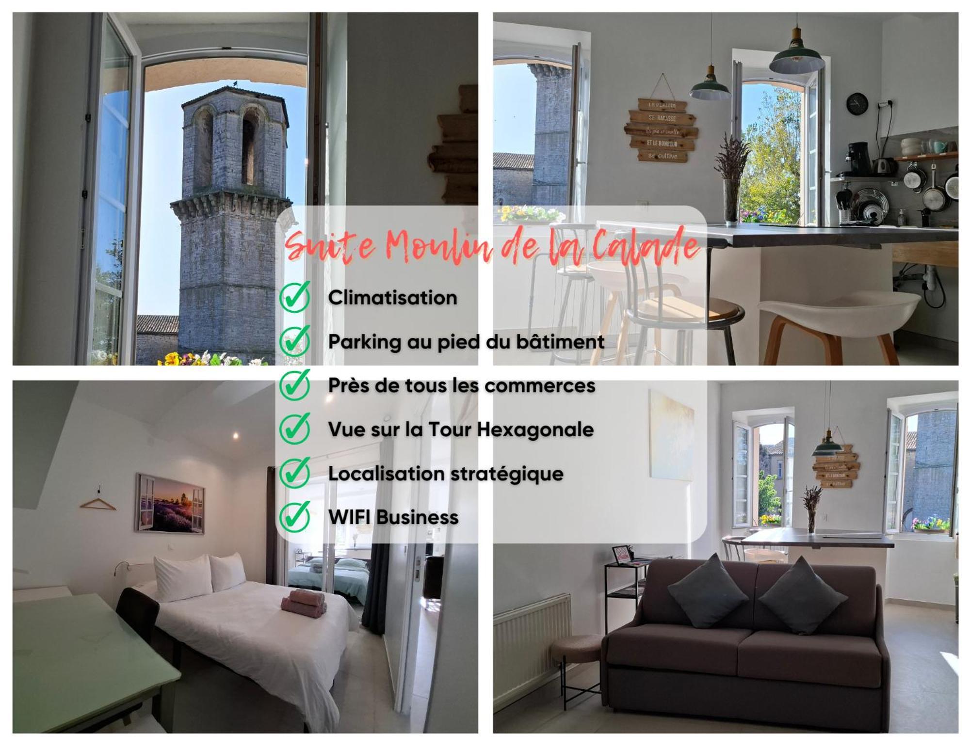 Suite Moulin De La Calade! Vue Tour Hexagonale, Coeur Du Var! Le Luc Eksteriør bilde